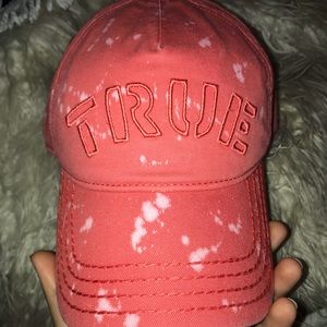 Magenta True Religion baseball cap